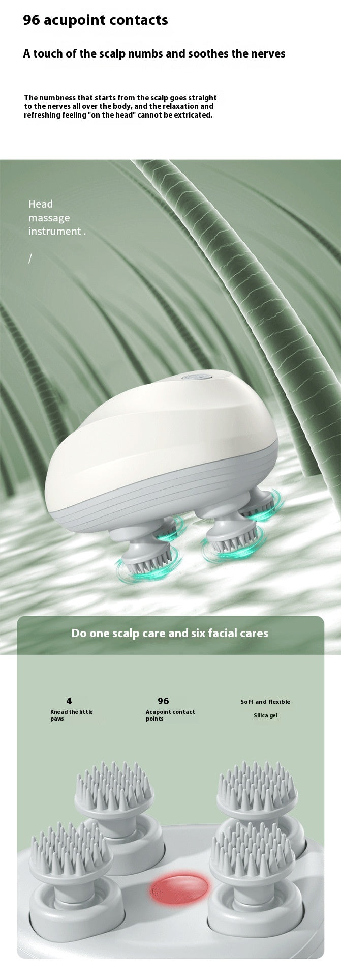 Velora Calm Head & Scalp Massager